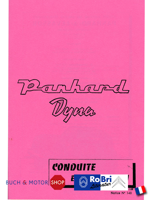 Panhard Dyna Instructieboekje